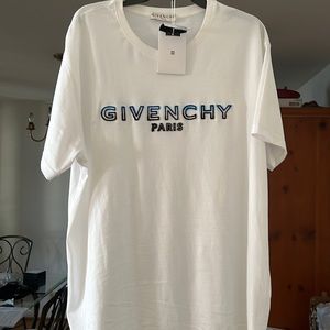 Givenchy Paris White tee Shirt